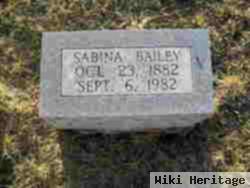 Sabina Harriet Mccoy Bailey