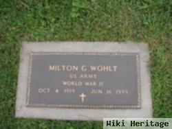 Milton G. Wohlt