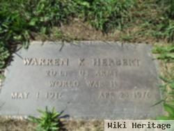 Warren K Herbert