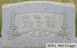 Ada Lee Graham Hunt