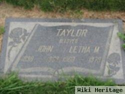 Letha M. Taylor