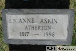 Anne Askin Atherton