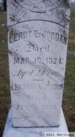 Leroy E. Jordan