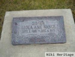 Leola Ann Vance