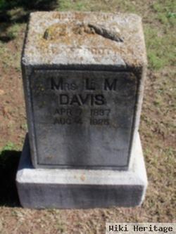 Mrs L. M. Davis