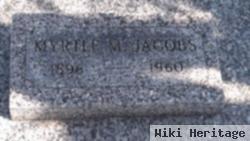 Myrtle M Jacobs