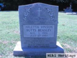 Arletta Vinson Beasley