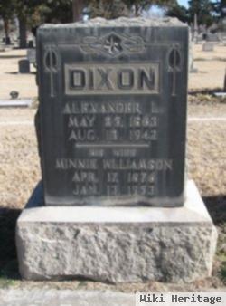 Alexander Lyon "ed" Dixon