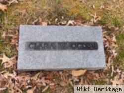 Clara "babe" Wentzel Ogden