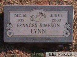 Frances Simpson Lynn