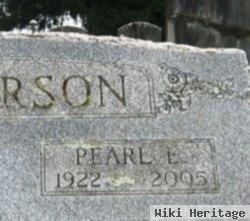 Pearl E Carmer Patterson