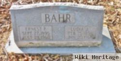 Ernest Paul Bahr, Sr