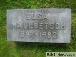 Elsa Zenker Maulbetsch