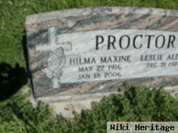 Hilma Maxine Anderson Proctor