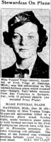 Yvonne Elaine Trego