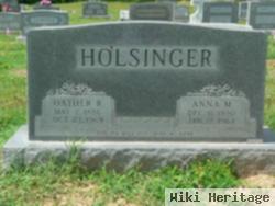 Anna M Spitzer Holsinger