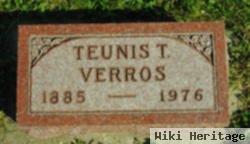 Teunis T. Verros