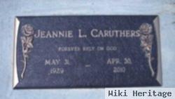 Jeannie L Caruthers