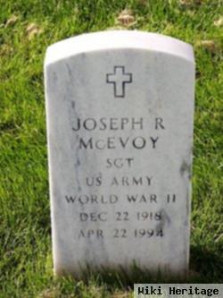 Joseph R Mcevoy