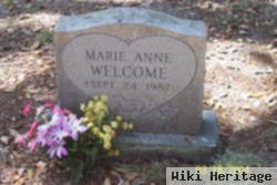 Marie Ann Welcome