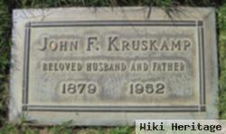 John F Kruskamp