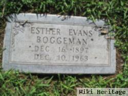 Esther Evans Boggeman