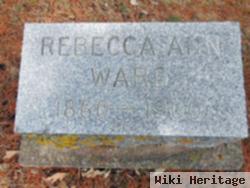 Rebecca Ann Griffith Ward