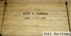 Ruth E Carroll