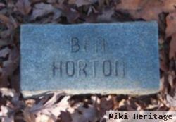 Benjamin Clark "ben" Horton