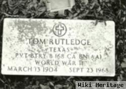 Pvt Tom Rutledge