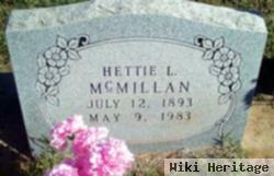 Hettie L. Mcmillan