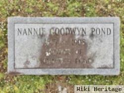 Nannie Goodwin Pond