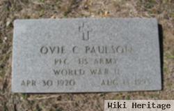 Ovie C Paulson