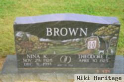 Nina K Brown