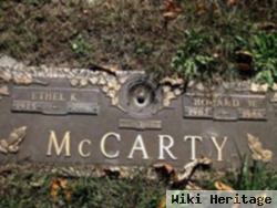 Ethel K Mccarty