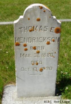 Thomas E. Hendrickson