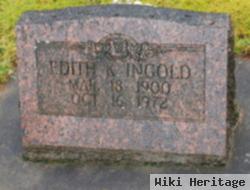 Edith K Lewis Ingold