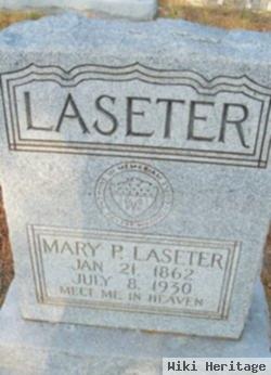 Mary P. "mollie" White Laseter