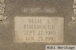 Ollie Albert Kimbrough