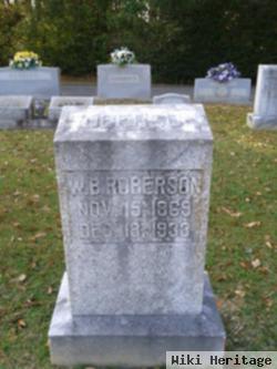 W B Roberson