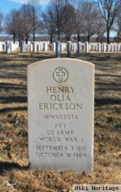 Henry Olia Erickson