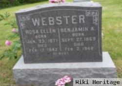 Rosa Ellen Schupbach Webster