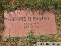 Jennie H Emmons