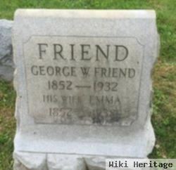 George W Friend