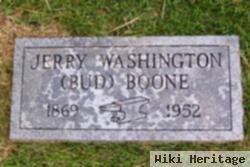 Jerry Washington "bud" Boone