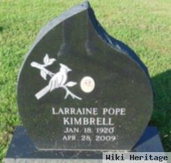 Larraine Pope Kimbrell