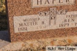 Mattie Bell Wyatt Hafer