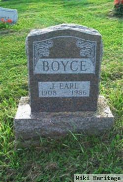 J Earl Boyce