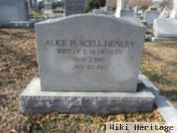 Alice Purcell Henley