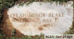 Mary Lelah Minor Blake